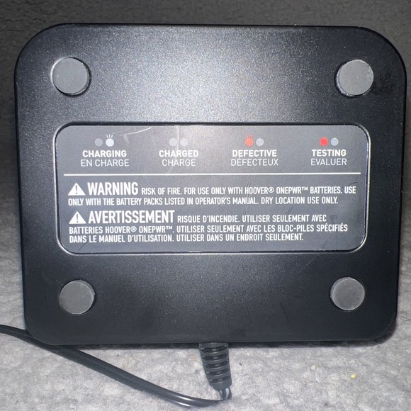 Hoover Onepwr 2.0 Lithium‎ Ion Battery Charging Dock with Adapter BH15030 - Picture 8 of 9